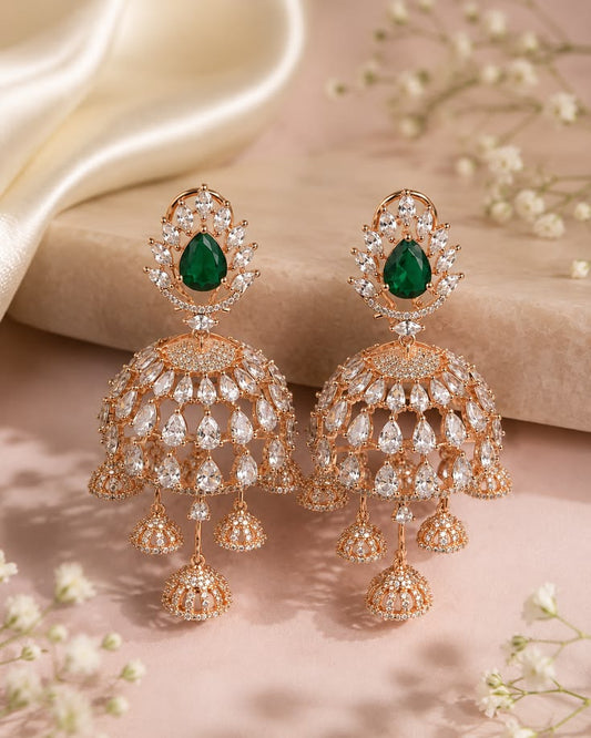 Designer Bridal Party Wear Earrings for Women